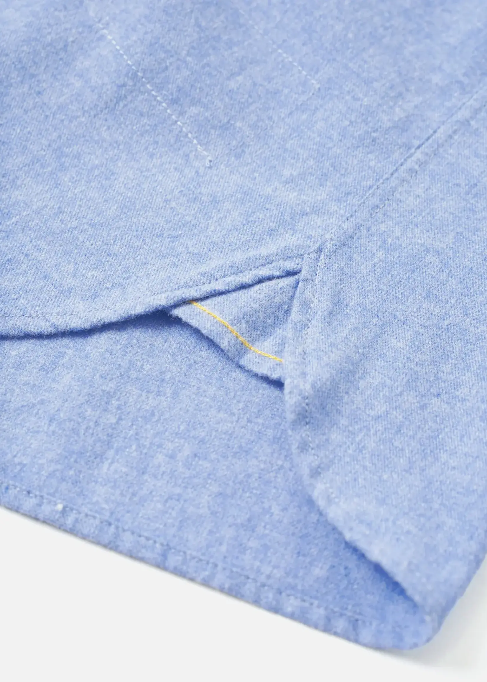 Universal Works Universal Works Square Pocket Blue Shirt