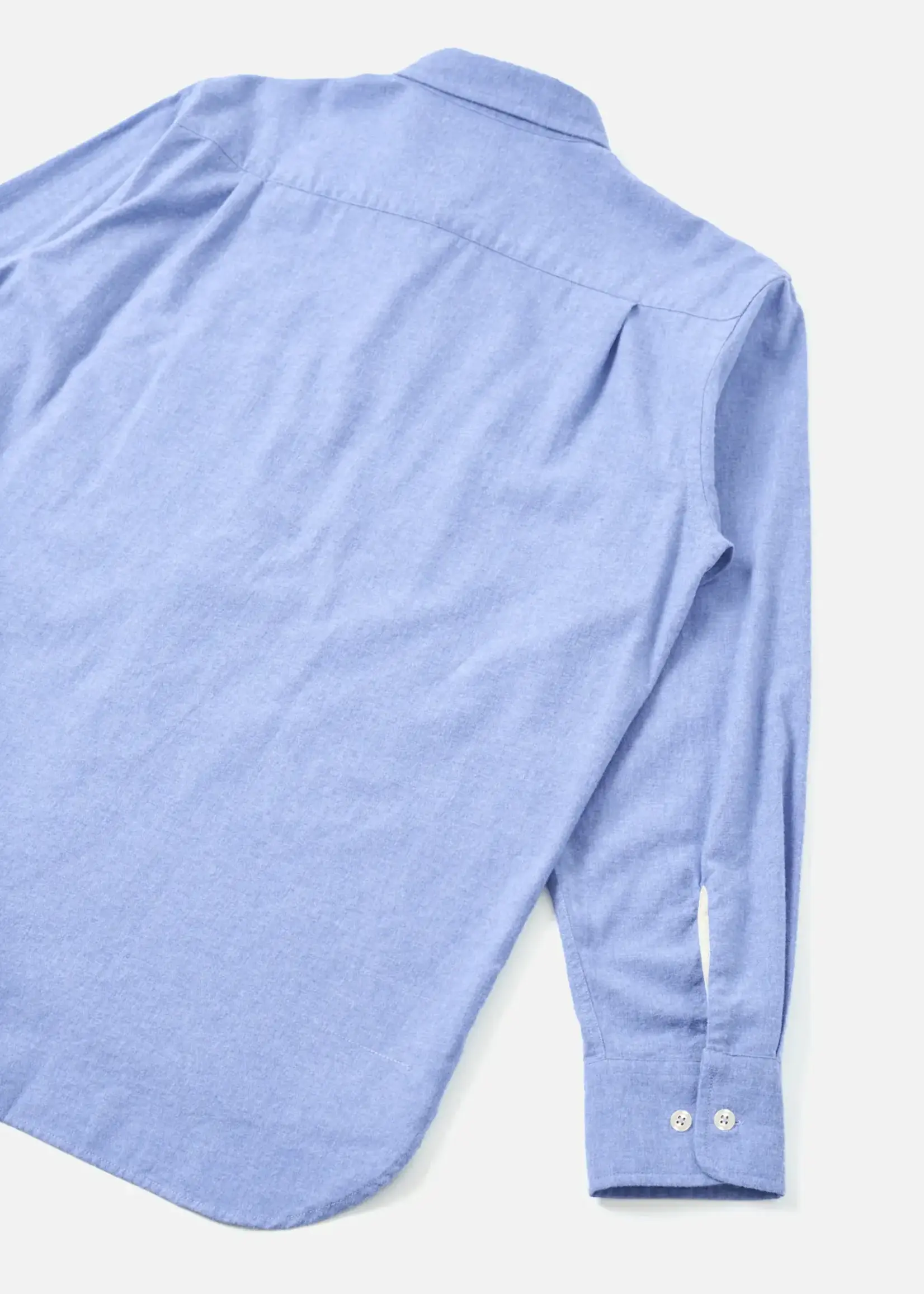 Universal Works Universal Works Square Pocket Blue Shirt