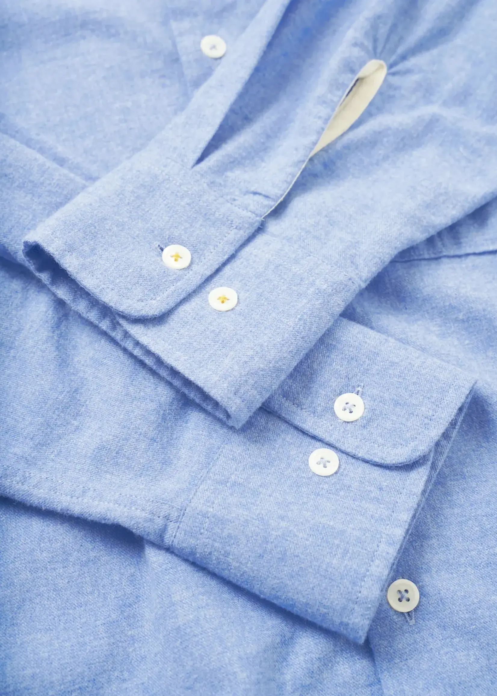 Universal Works Universal Works Square Pocket Blue Shirt