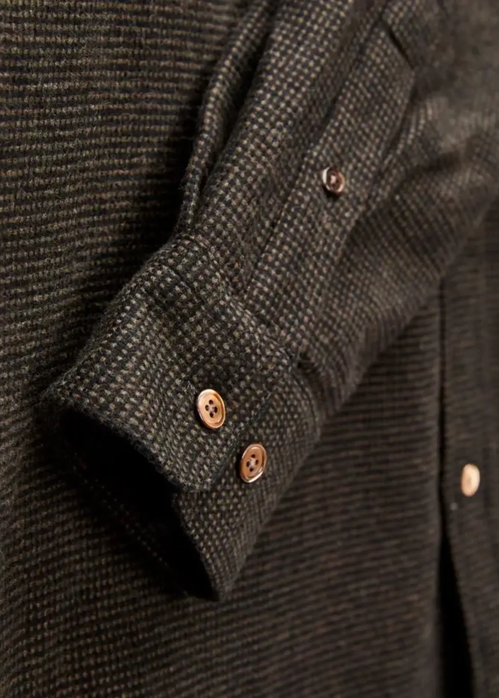 Portuguese Flannel Portuguese Flannel  Sounds Brown Sports Shirt