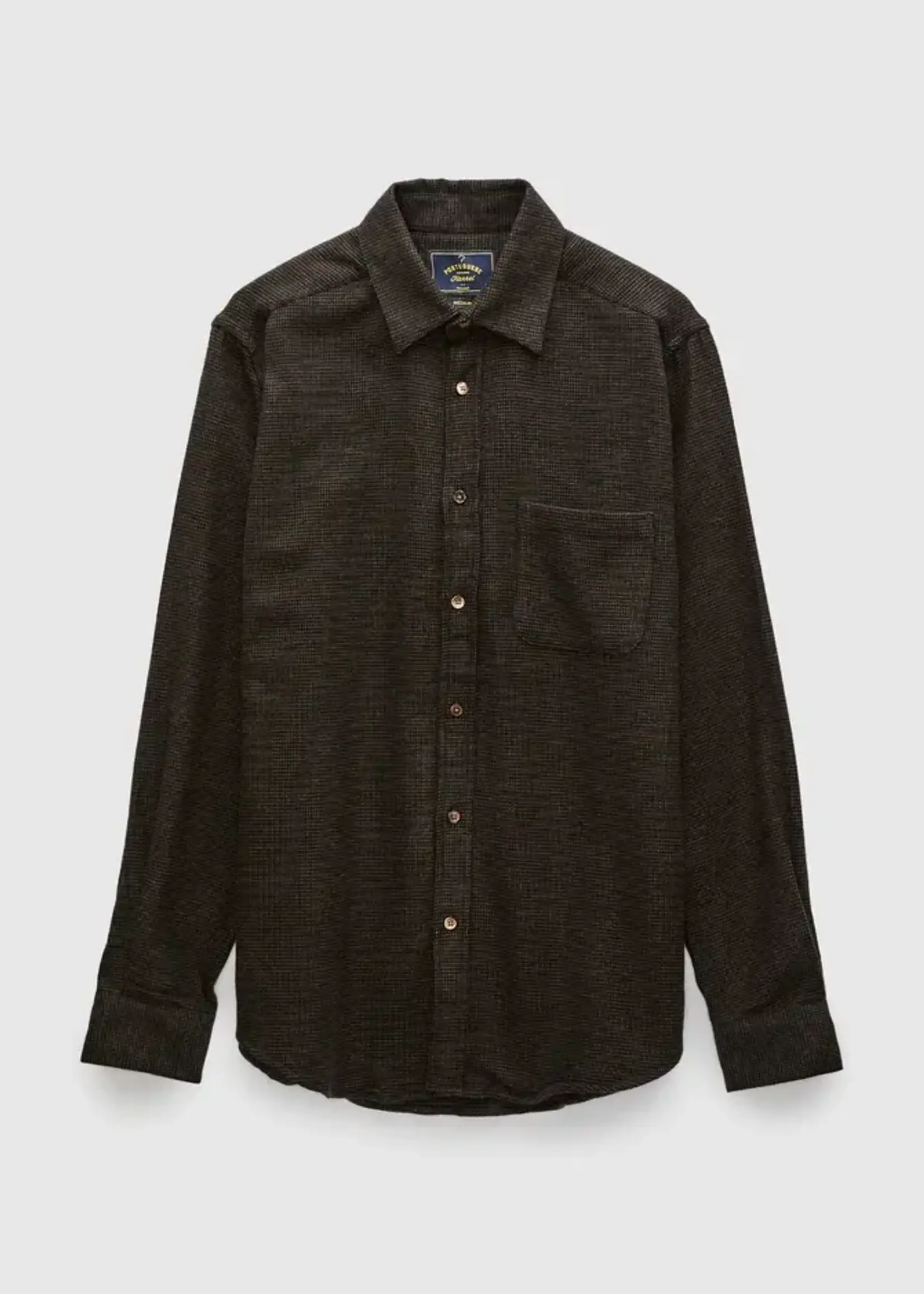 Portuguese Flannel Portuguese Flannel  Sounds Brown Sports Shirt