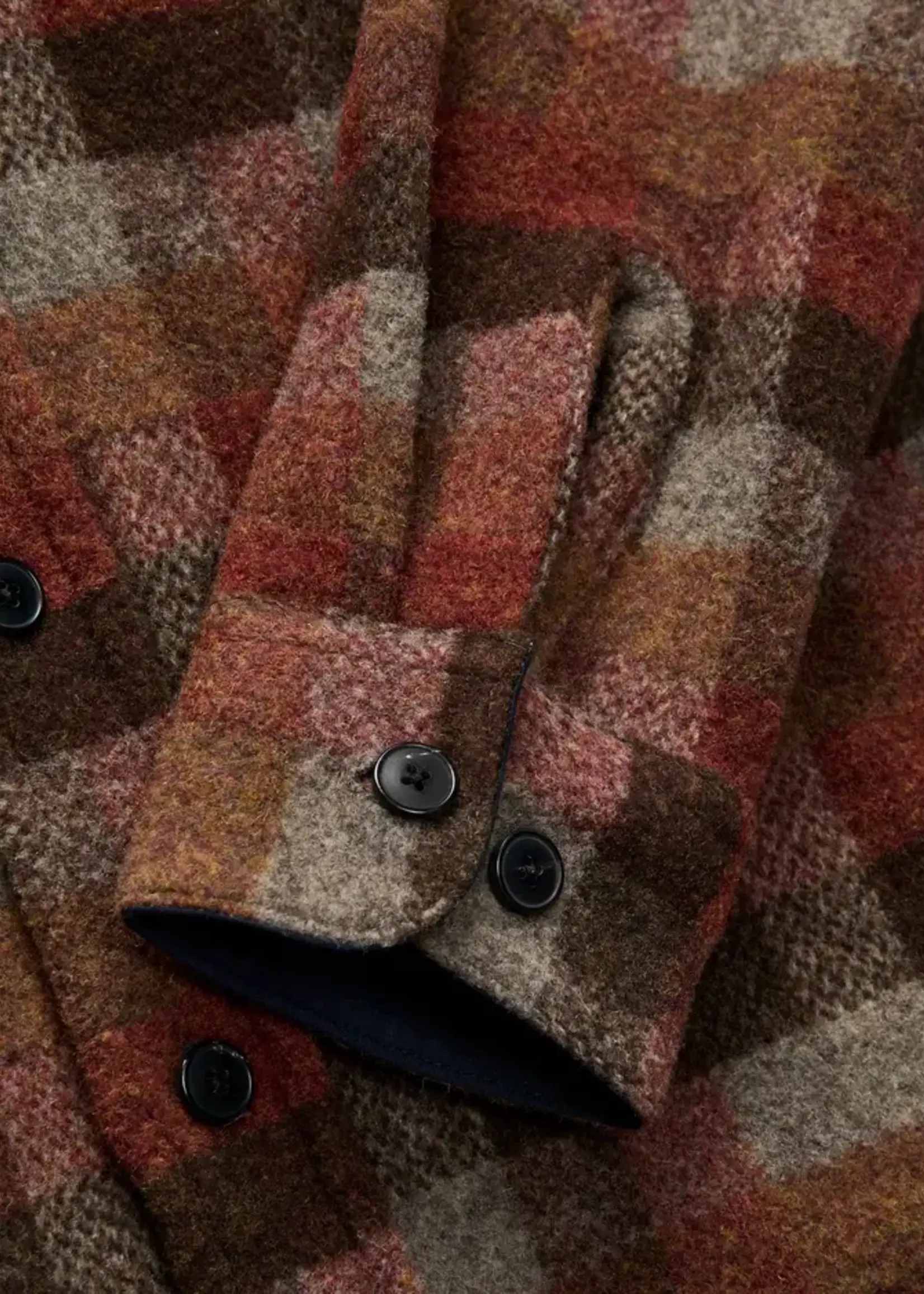 Portuguese Flannel Portuguese Flannel Agripa Rust Plaid Over shirt