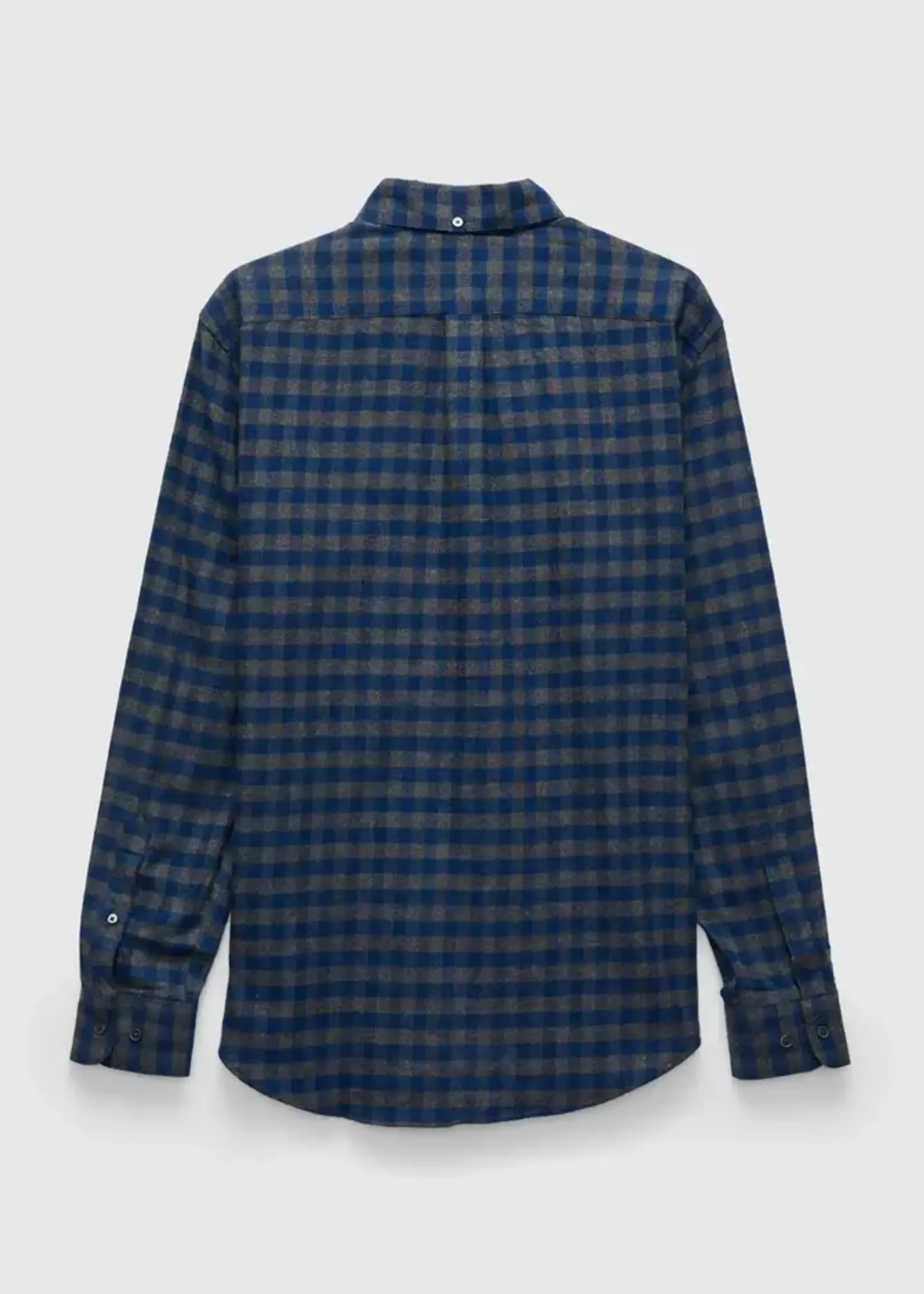 Portuguese Flannel Portuguese Flannel Aquila Blue / Green Sports Shirt