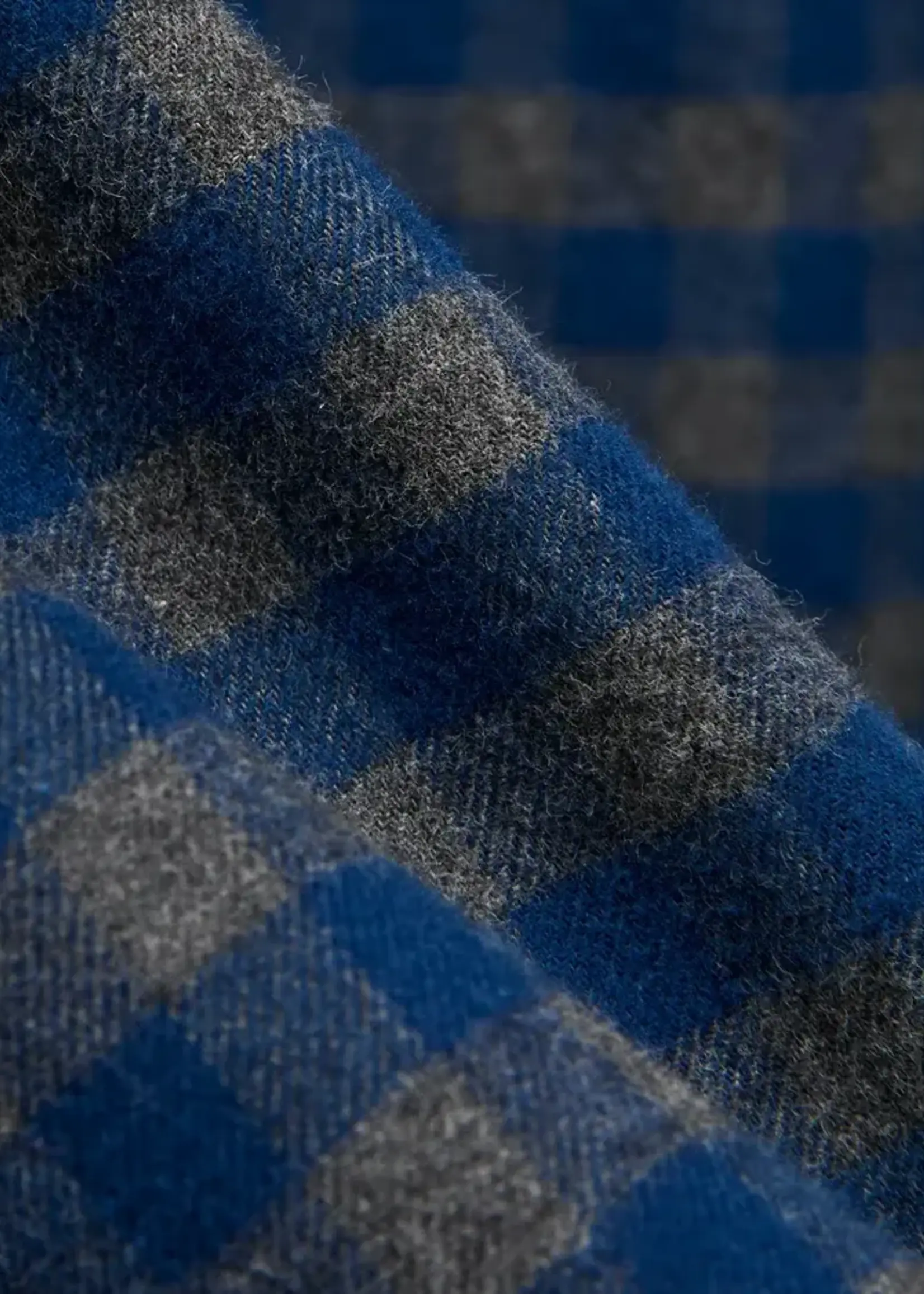 Portuguese Flannel Portuguese Flannel Aquila Blue / Green Sports Shirt