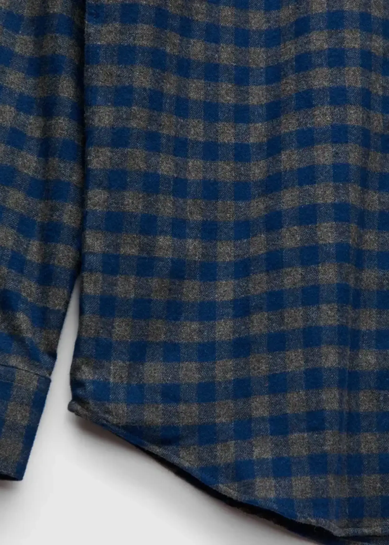Portuguese Flannel Portuguese Flannel Aquila Blue / Green Sports Shirt