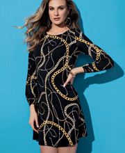 239 € FRANK LYMAN 196336 élégante tenues de soirée A-ligne Chaîne Gold Robe RRP 239 € FRANK LYMAN 196336 élégante tenues de soirée A-ligne Chaîne Gold Robe RRP