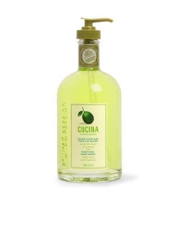 Fruits et Passion Savon Mains à l'huile d'olive 500ml Cucina Zeste de Lime et Cyprès