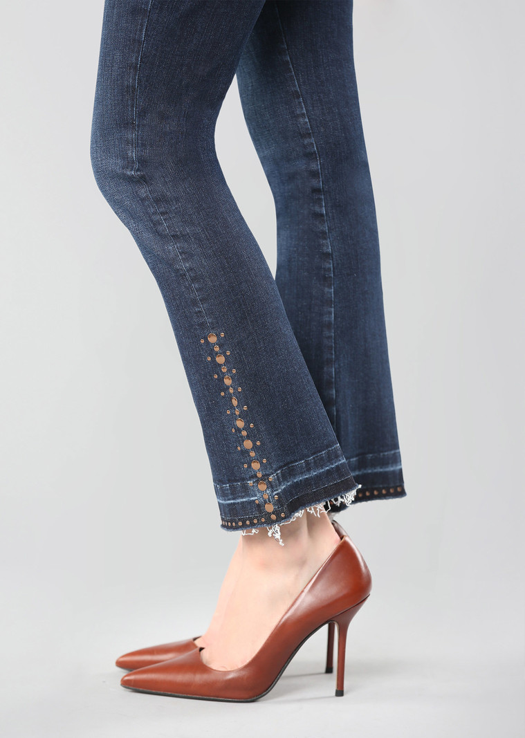 Lisette L. Montréal Jeans Betty Mini-Flare Copper Studs Lisette L. 455631
