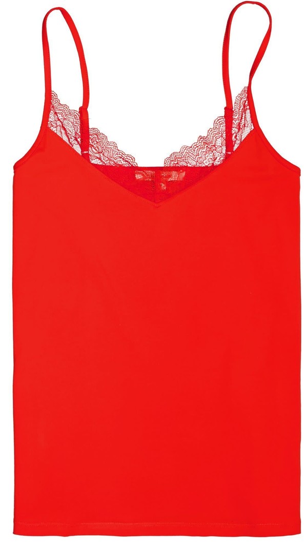 Garcia Camisole à Bordure de Dentelle Garcia GS100306