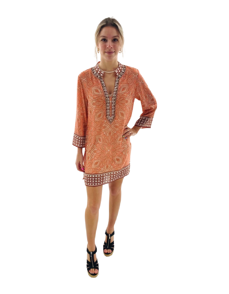 tunique de plage transparente