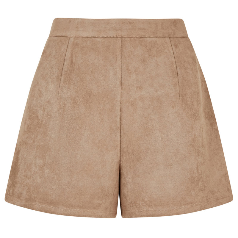 Apricot Pantalon Short en Suédine Apricot 563049