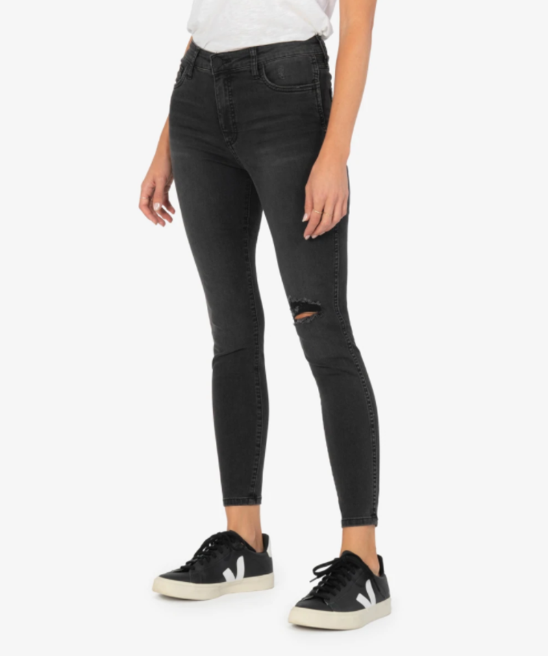 Kut from the Kloth Jeans Cheville Skinny à Taille Haute Kut Connie