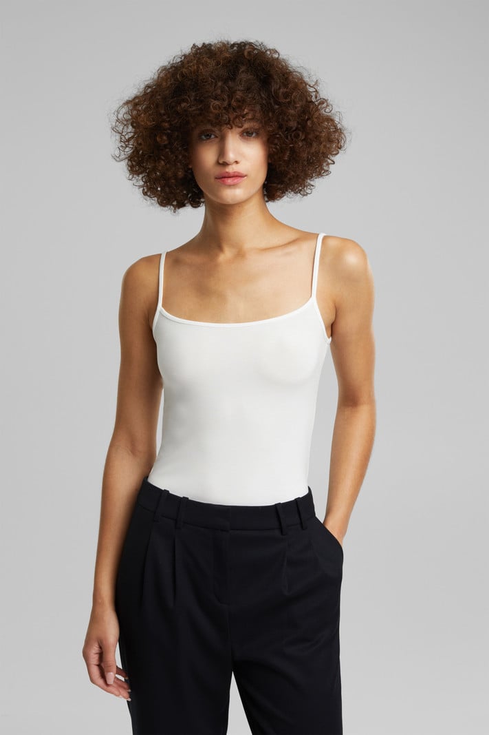 Esprit Camisole Stretch à Bretelles Fines Esprit 990EE1K331