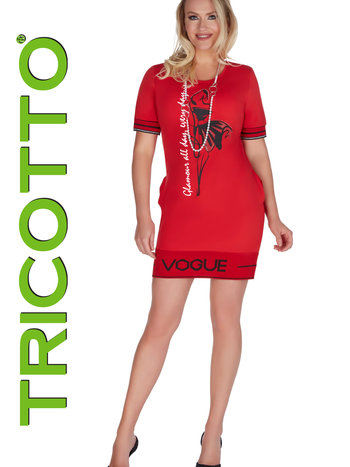 Tricotto Robe T-Shirt Glamour All Day, Every Day Tricotto 531