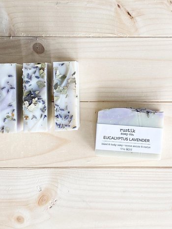 rustik soap co. Savon pour les Mains et le Corps Eucalyptus & Lavande rustik soap co.