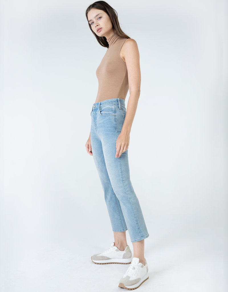 Unpublished Jeans Cropped Demi Flaire Taille Haute Unpublished Marlow
