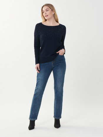 Joseph Ribkoff Jean Détail de Boucle et Strass Joseph Ribkoff 223927