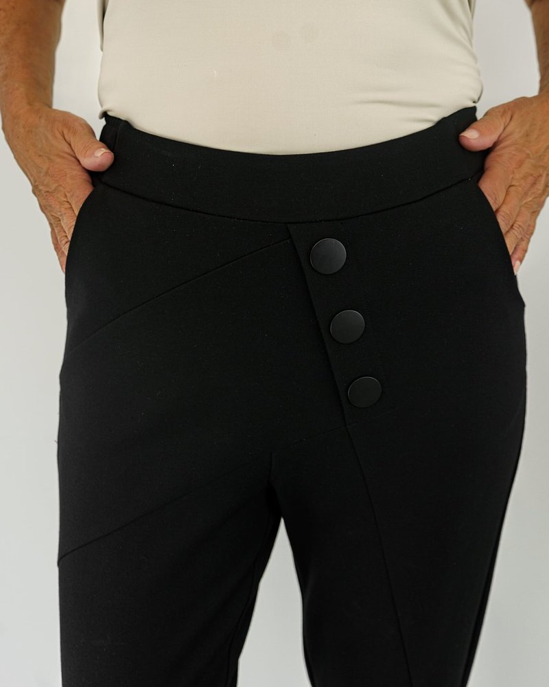 Uchuu Pantalon avec Boutons Décoratifs Uchuu CF22-105