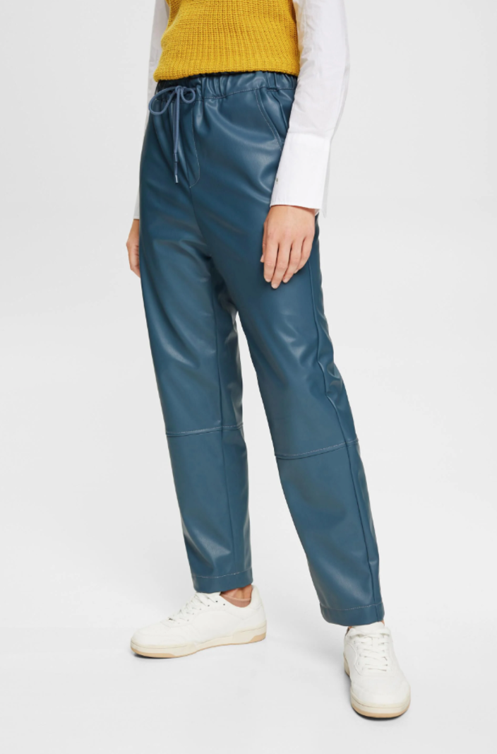 Esprit Jogger Slim en Cuir Vegan Esprit 092CC1B305