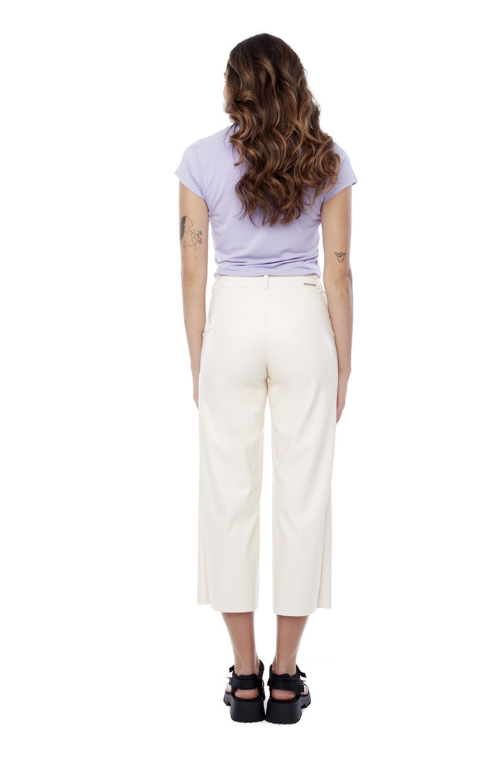 I Love Tyler Madison Pantalon Gaucho Cuir Vegan Scarlet I Love Tyler Madison 236039