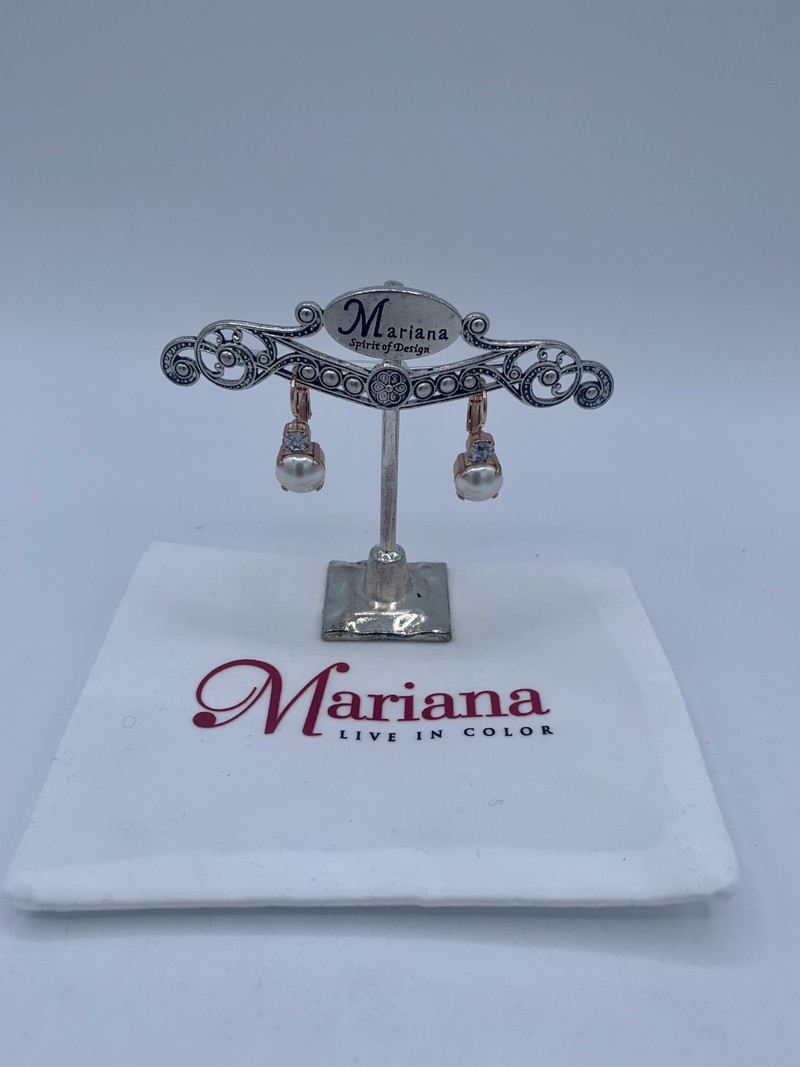 Mariana Boucles d'oreilles Double Pierre Mariana E-1062 39361 RG