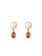 Jackie J Boucles d'oreilles Pink Pearl Drop Jackie J  TZ03E