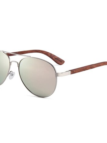 Lunettes de Soleil Mirrored Rose Gold Hawaii Kuma 1705