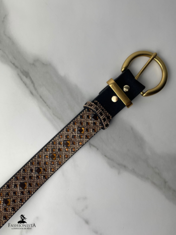 Jacqueline Kent Ceinture Jacqueline Kent Chocolate Diamond