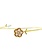 Jackie J Bracelet Manchette Mother of Pearl Flower Jackie J  YGW906BGD