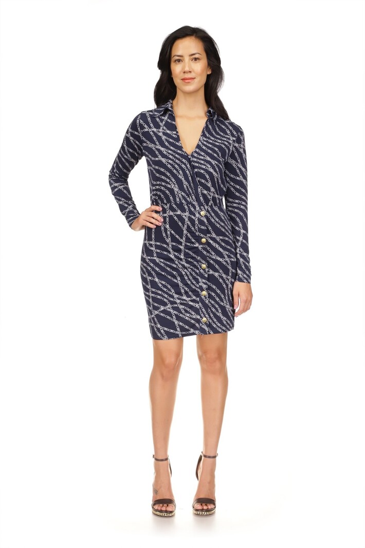 Michael Kors Robe Chaîne à Logo Michael Kors MF381UO9L8