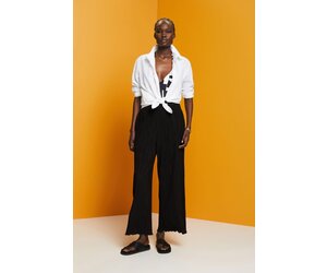 Pantalon Plisse Jambe Large Esprit 043CC1B315 Boutique Fashionista et Douceur de Nuit