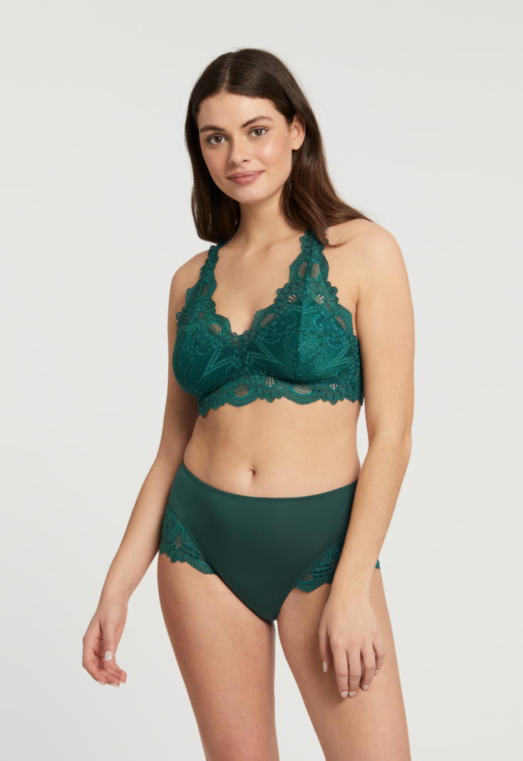 Montelle Intimates Bralette en Dentelle avec Dos en T Fleur't 612