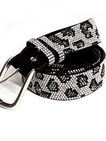 Jacqueline Kent Ceinture Jacqueline Kent Snow Leopard Silver