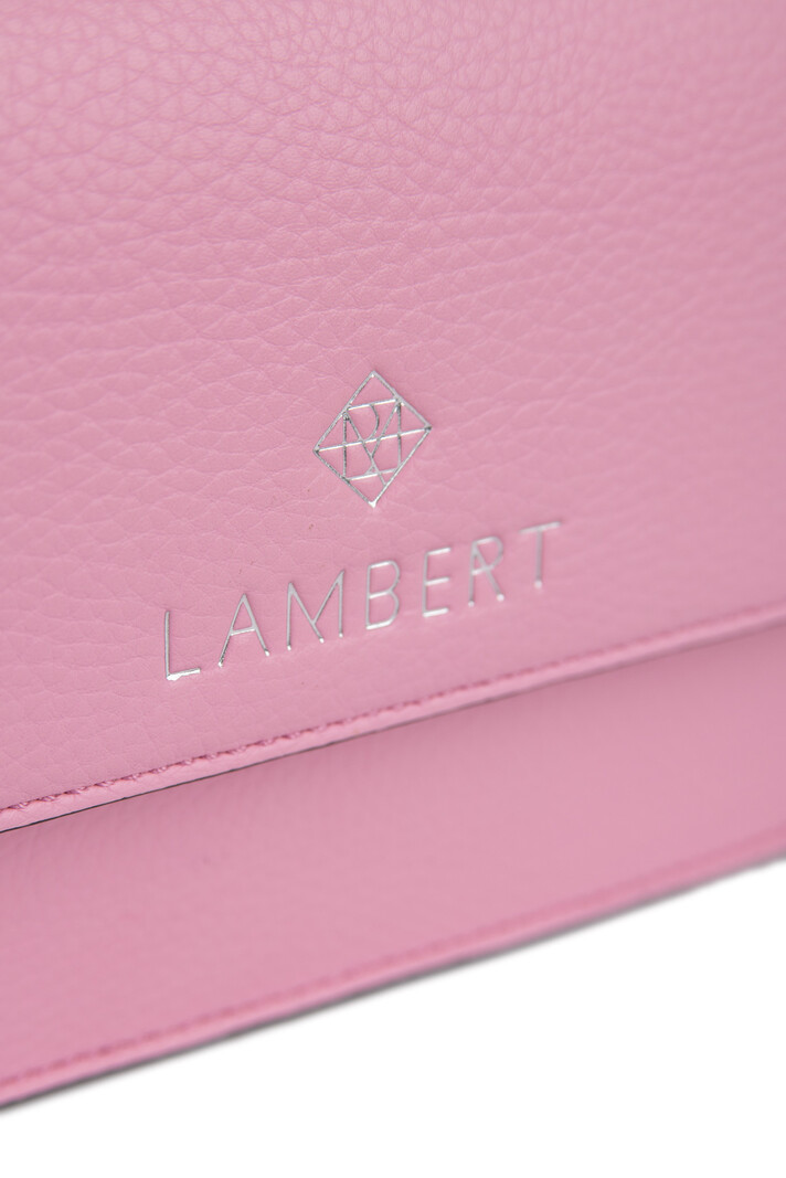 Lambert Sac à Main 3-en-1 Cuir Vegan Whisper Pink Pebble Lambert Le Gabrielle