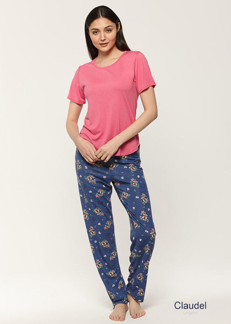 Claudel Lingerie Pyjama 2pcs Pantalon/T-shirt Claudel LI142191
