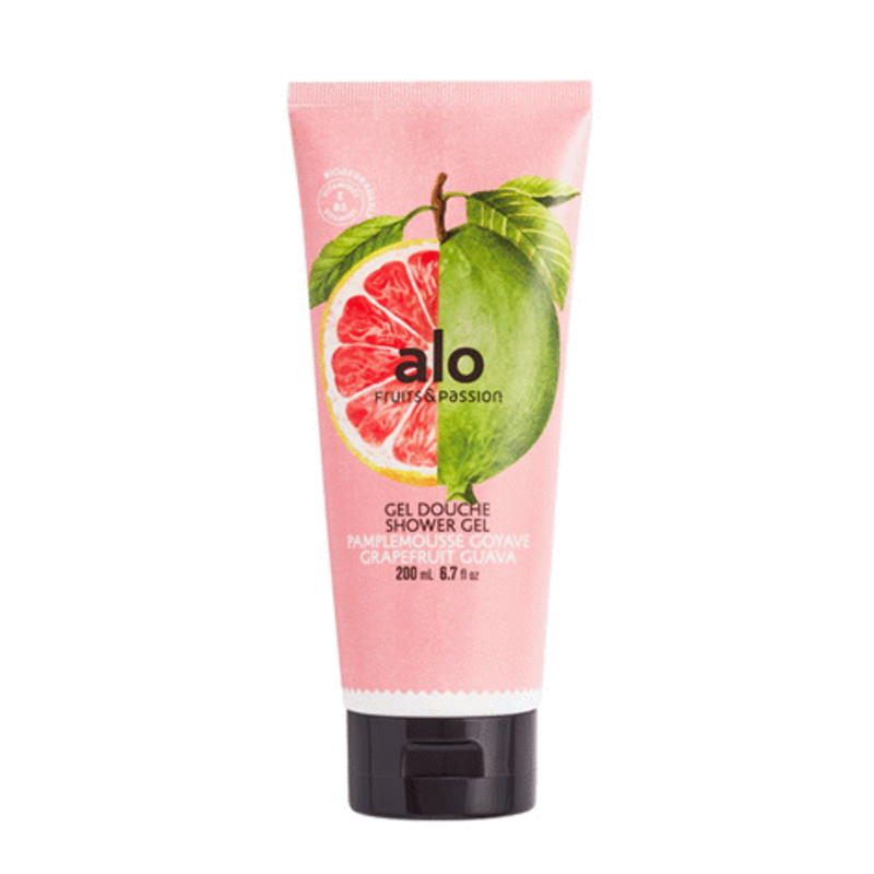 Fruits et Passion Gel Douche 200ml alo Pamplemousse Goyave