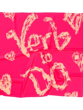 Verb to Do Foulard 4 en 1 Verb to Do Pink Heart