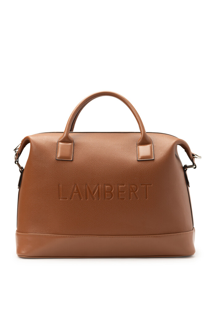 Lambert Sac de Voyage Fourre-tout en Cuir Vegan Affogato Lambert Le Mae