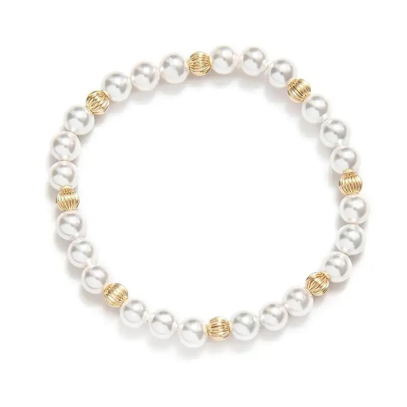 beblue Bracelet Be Alluring  Gold  8 " mother-of-pearl   beblue