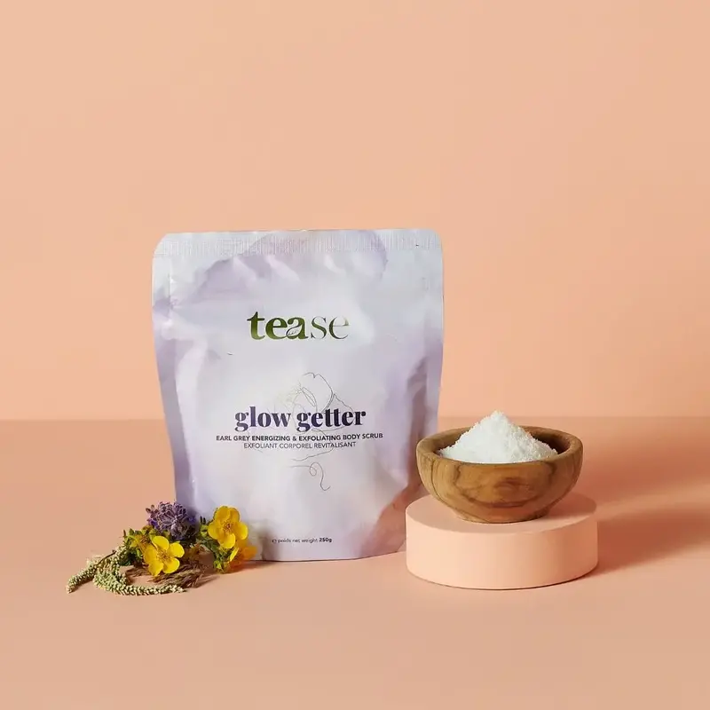 Tease Glow Getter Tease  Earl Grey Scrub