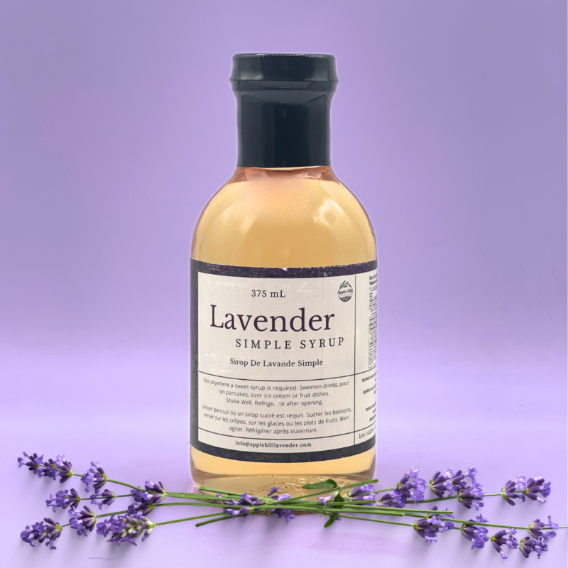 Apple Hill Lavender Sirop Simple de Lavande 375 ml