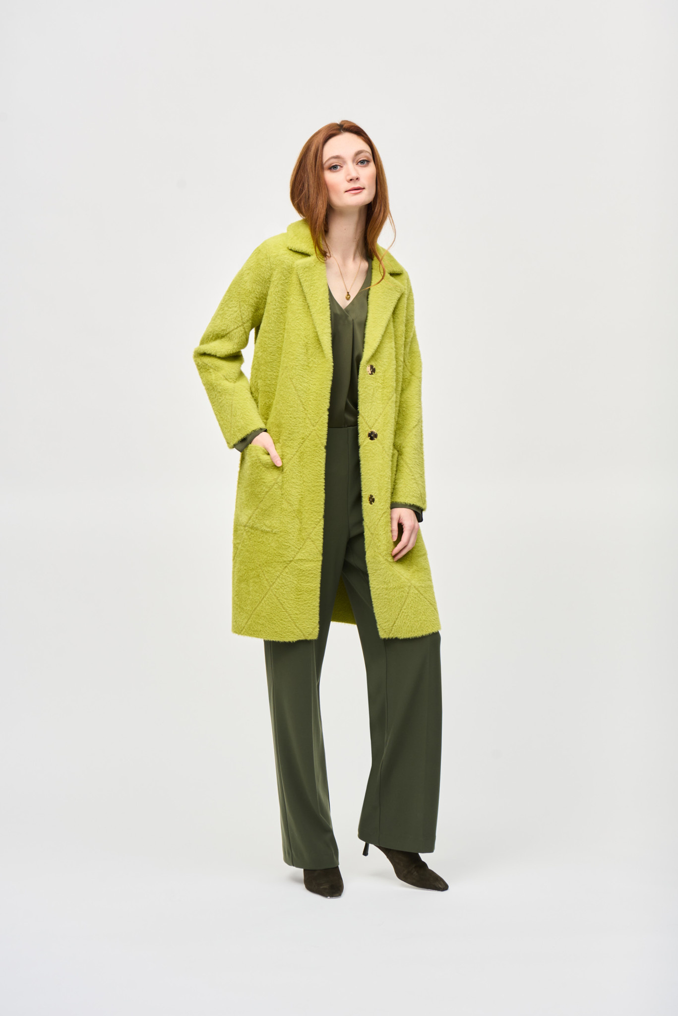 Joseph Ribkoff Manteau a Col Crante Joseph Ribkoff 233951F24 Boutique Fashionista et Douceur de Nuit