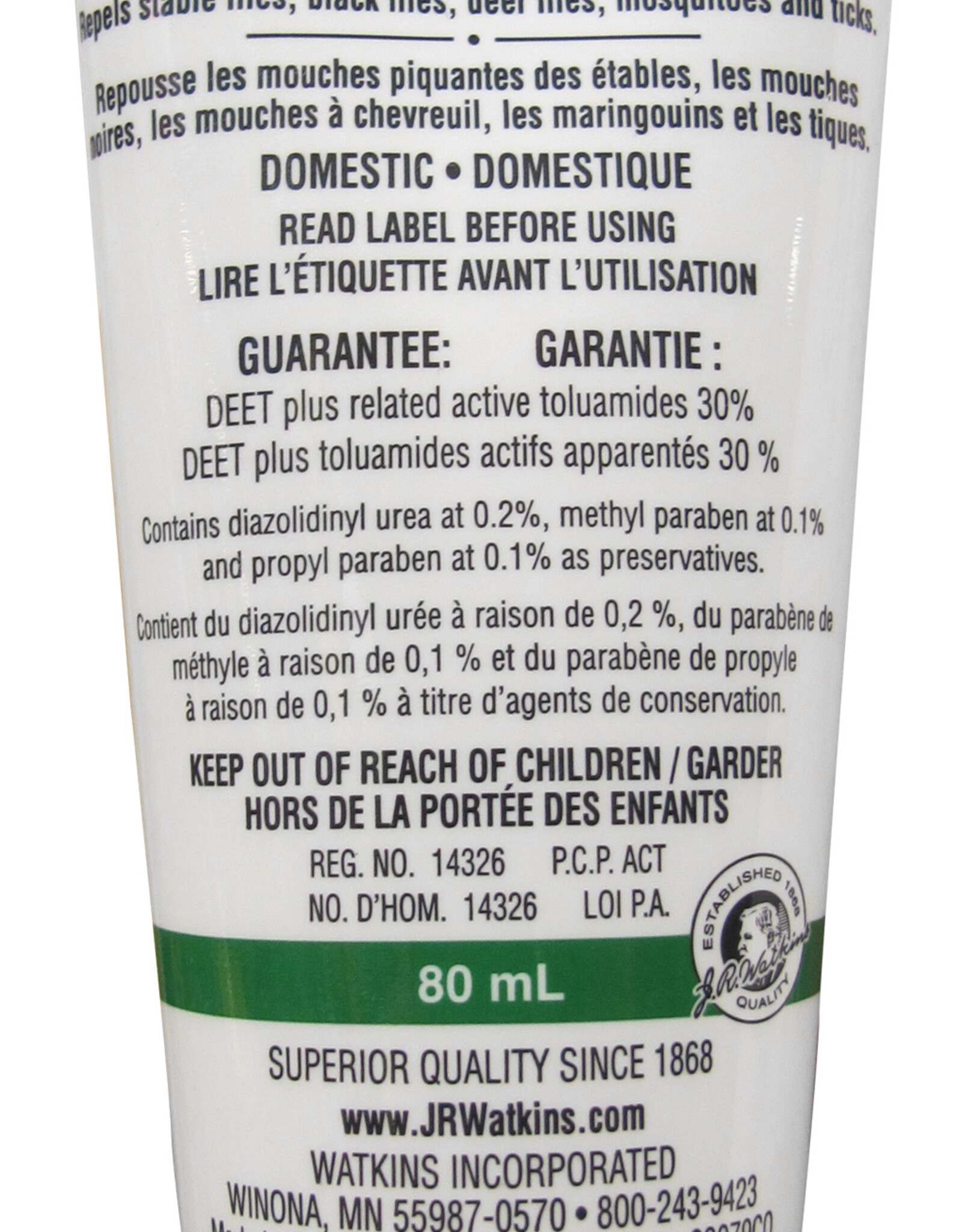 Watkins Insecticide crème 80ml