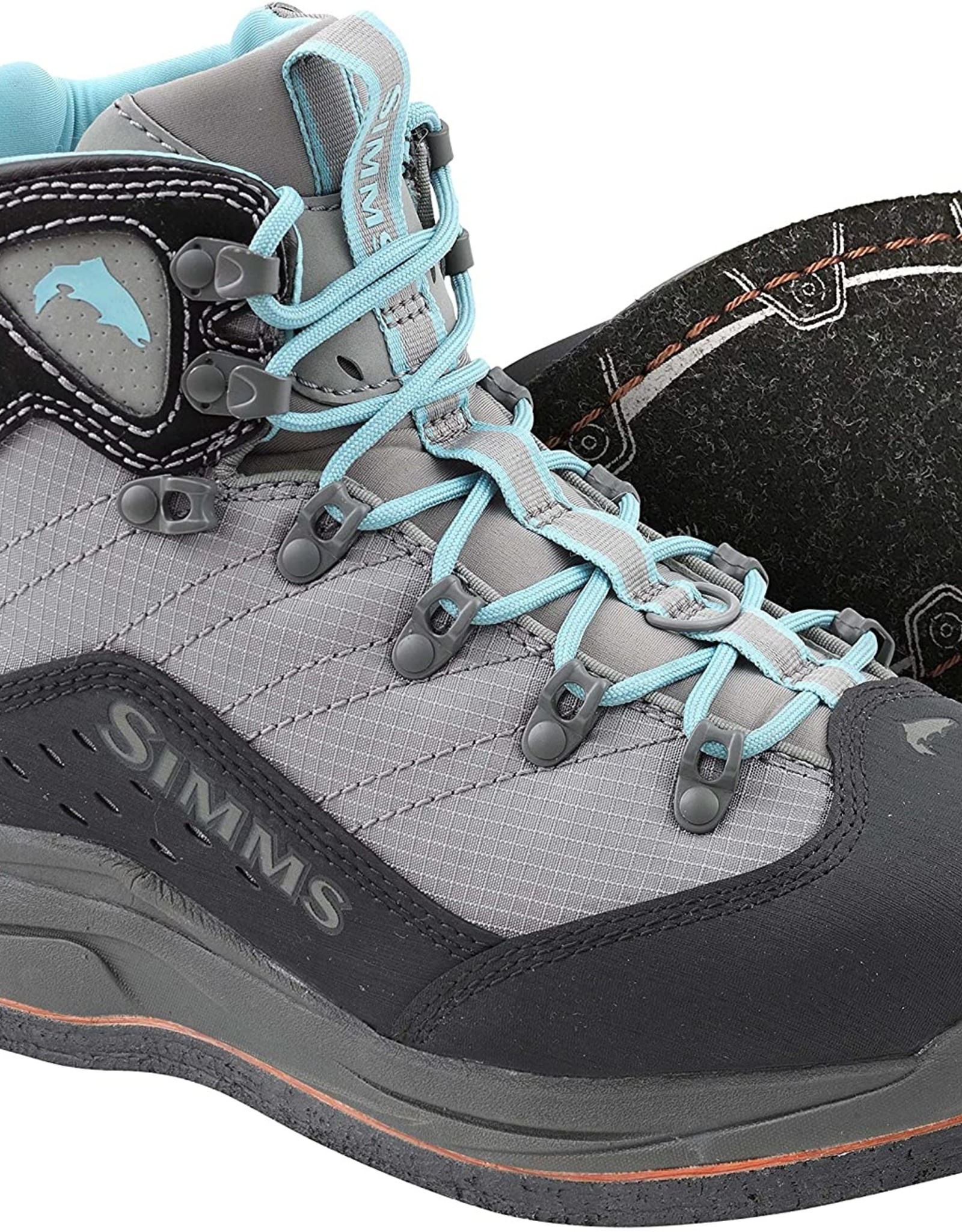 simms women's vapor wading boots