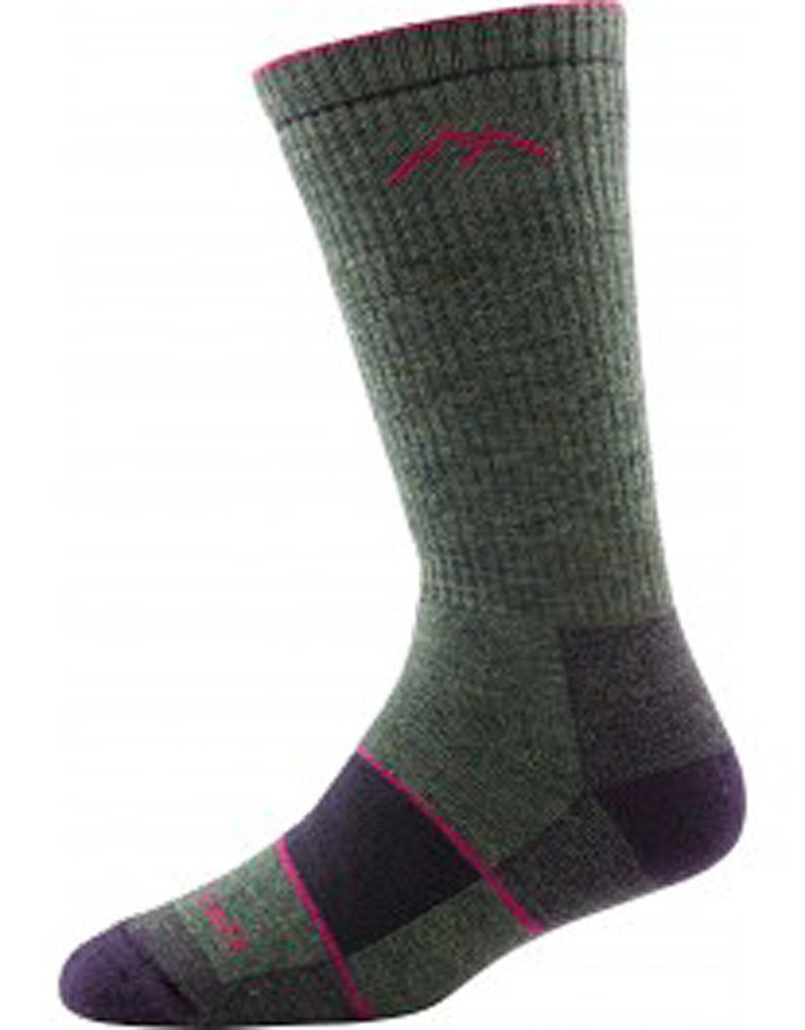 Darn Tough Darn Tough Women's Hike/Treck Boot Sock Full Cushion Sock - Style 1908 - Moss Heather