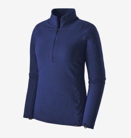 Patagonia Chandail Thermique Femme Patagonia Capilene avec Zip - Cobalt Blue