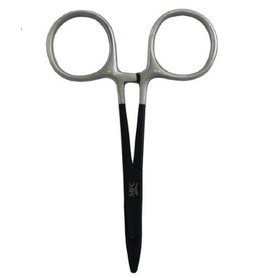 MFC MFC River Steel Forceps - 4.25" - Black/Silver