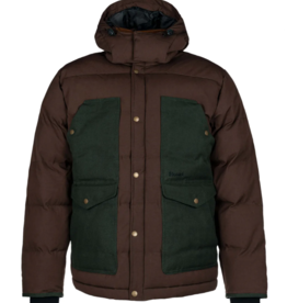 Hooké Manteau Hooké Coyote - Brun foncé et Vert