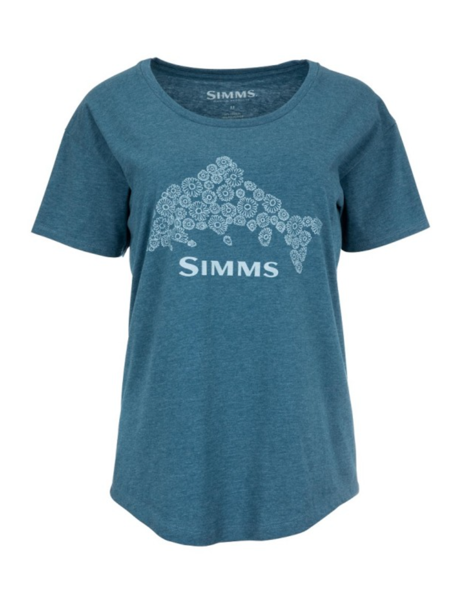 Simms T-Shirt Femme Simms Floral Trout