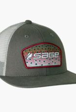 Sage Sage Patch Trucker Hat - Rainbow Trout